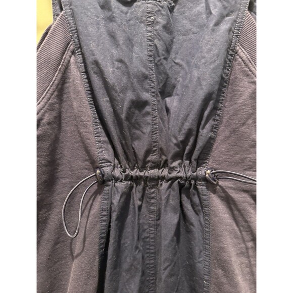 Daily Practice by Anthropologie Zip-Front Jumpsuit Sleeveless Pocket MP Blue - Picture 8 of 9